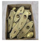 Lot of Antique Victorian Era Door Hardware