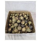 Lot of Antique Brass Door Knobs