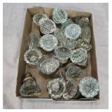 Lot of Vintage Clear Glass Door Knobs