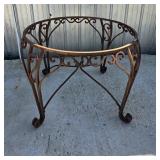 Wrought Iron Scroll Outdoor Table-NO GLASS