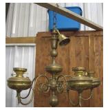 Antique Brass Chandelier