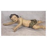 Antique Hanging Scultpure of Cherub/Baby