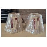 Lot of Bell Shaped Portfolio Lamp Shades