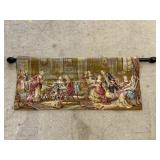 Vintage French Pictorial Tapestry
