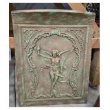 Antique Cast Iron Fireplace Summer Cover