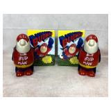 Anheuser-Busch Budweiser Bud-Man Beer Steins
