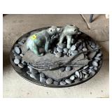 Vintage Bear Fountain