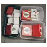 Lot of Vintage Spode Christmas Tree Dishes