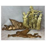 Lot of Embossed Wall Plaques