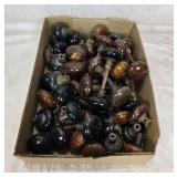 Lot of Atq Glazed Porcelain & Ceramic Door Knobs
