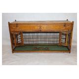 Antique Wooden Birdcage