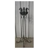 Vintage Wrought Iron Plant Stand