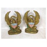 Vintage Cast Iron Bookends