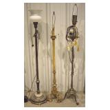 Lot of Vintage Floor Lamps