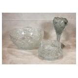 Lot of Vintage Cut Glass Pieces