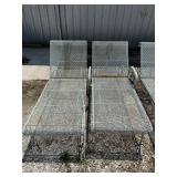 Woodard Wrought Iron Loungers
