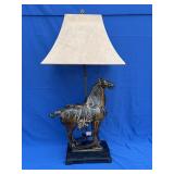 Uttermost Tang Dynasty Inspired War Horse Lamp