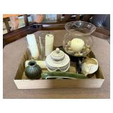 Flat of Various Home Décor Items