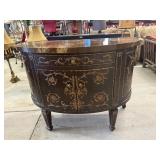 Maitland Smith Demilune Commode Server Buffet