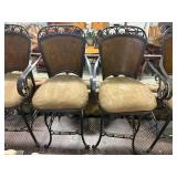 Swivel Bar Stools w/KC Chiefs Branded Seats