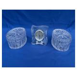 Lot of Cut Crystal/Glass Pieces