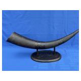 Cast Bronze Tusk Sculpture