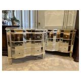 Seven Seas by Hooker Mirrored Chests