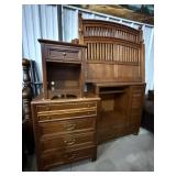 Full over Twin Trundle Bedroom Set (Young America)