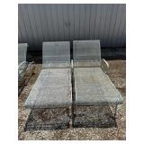 Woodard Wrought Iron Loungers