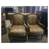 Stanford Furniture Louis XVI Style Fauteuil Chairs