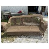 Outdoor Wicker Sofa