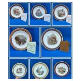 Set of Lenox/Boehm Woodland Wildlife Plates