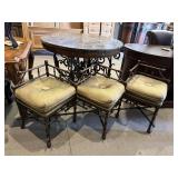 Metal Three Seat Bench