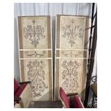 Hand Painted Wall Panels