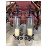Black Iron Wall Sconces