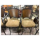 Swivel Bar Stools w/KC Chiefs Branded Seats