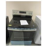 G E 4 BURNER GLASS TOP RANGE