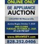 GE Appliance Auction