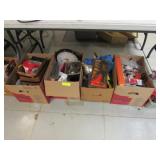 6 CONTAINERS OF ASST ITEMS