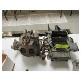 2 HOLLY CARBURETORS