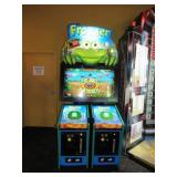 Frogger by ICE: 2 Player, Decal Worn Left & Right