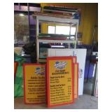 Contents of Shelf: Sign, Motors, Etc
