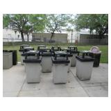Approx. 11 Outside Trashcans