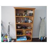 BOOKCASE AND CONTENTS