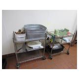 TWO WIRE ROLL AROUND RACKS