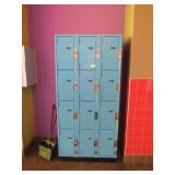 WALL LOCKERS APPROX 12