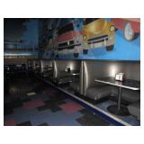 BOOTHS & TABLES APPROX 5 BOOTHS