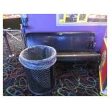 THREE ASSORTED METAL BENCHES