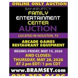 Houston, TX Family Entertainment Center Auction