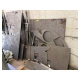 METAL ON LEFT SIDE OF WALL